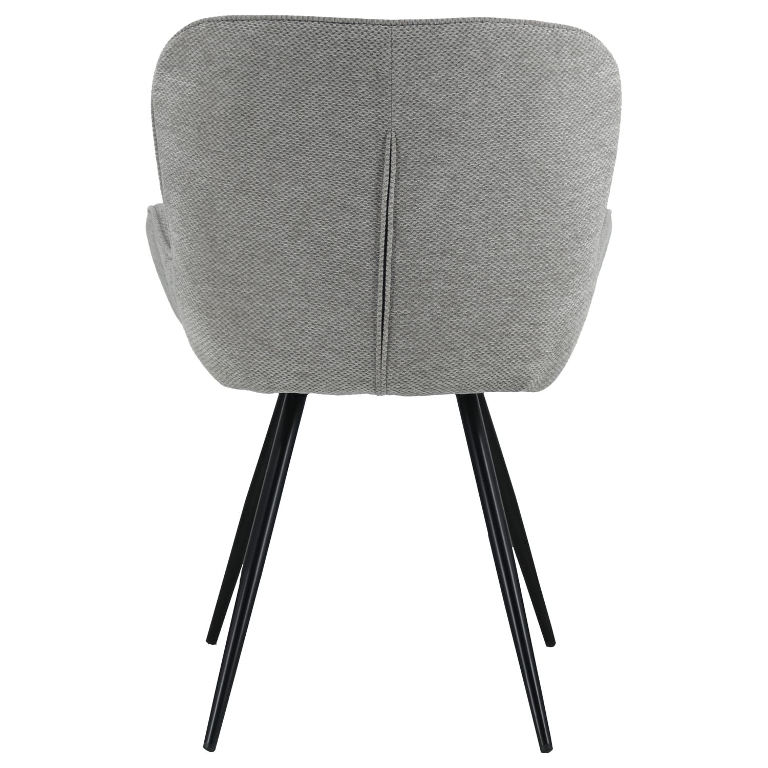 Chaise en chenille grise EVA