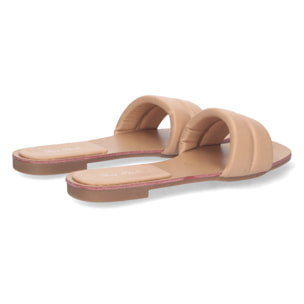 Sandalia Plana Basica con Pala Acolchada