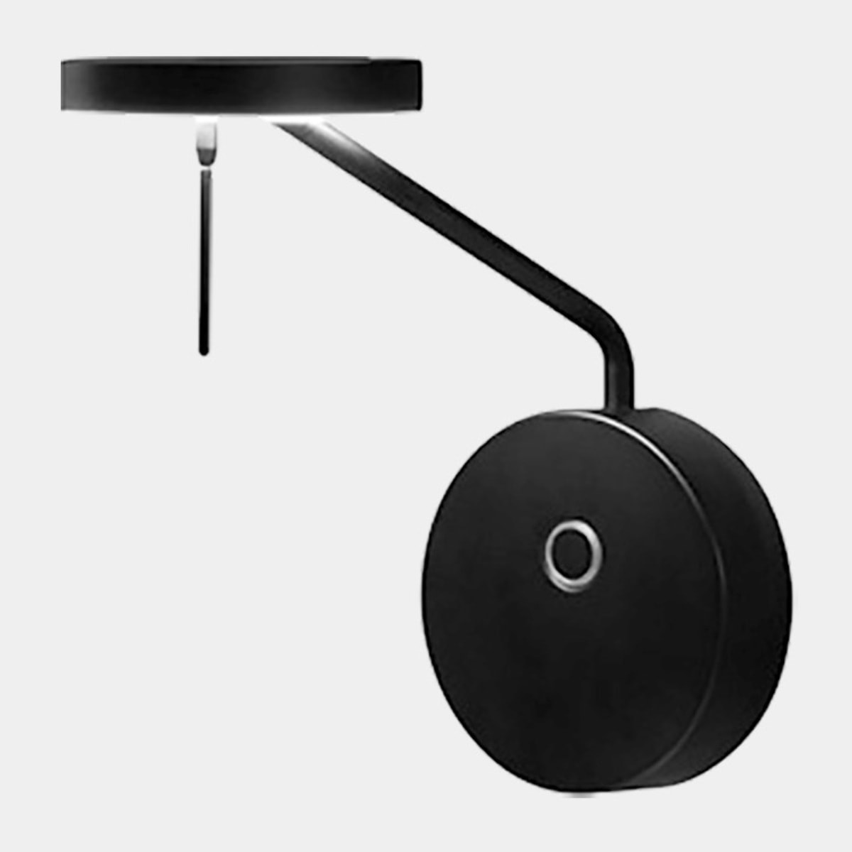 LEDS C4 Luz de lectura Invisible Reader Short LED 10.5 Blanco cálido - 2700K TOUCH DIMMING Negro 534lm