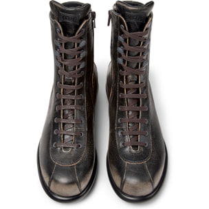 Botines - CAMPER Pelotas Ariel - Gris - Cuero liso