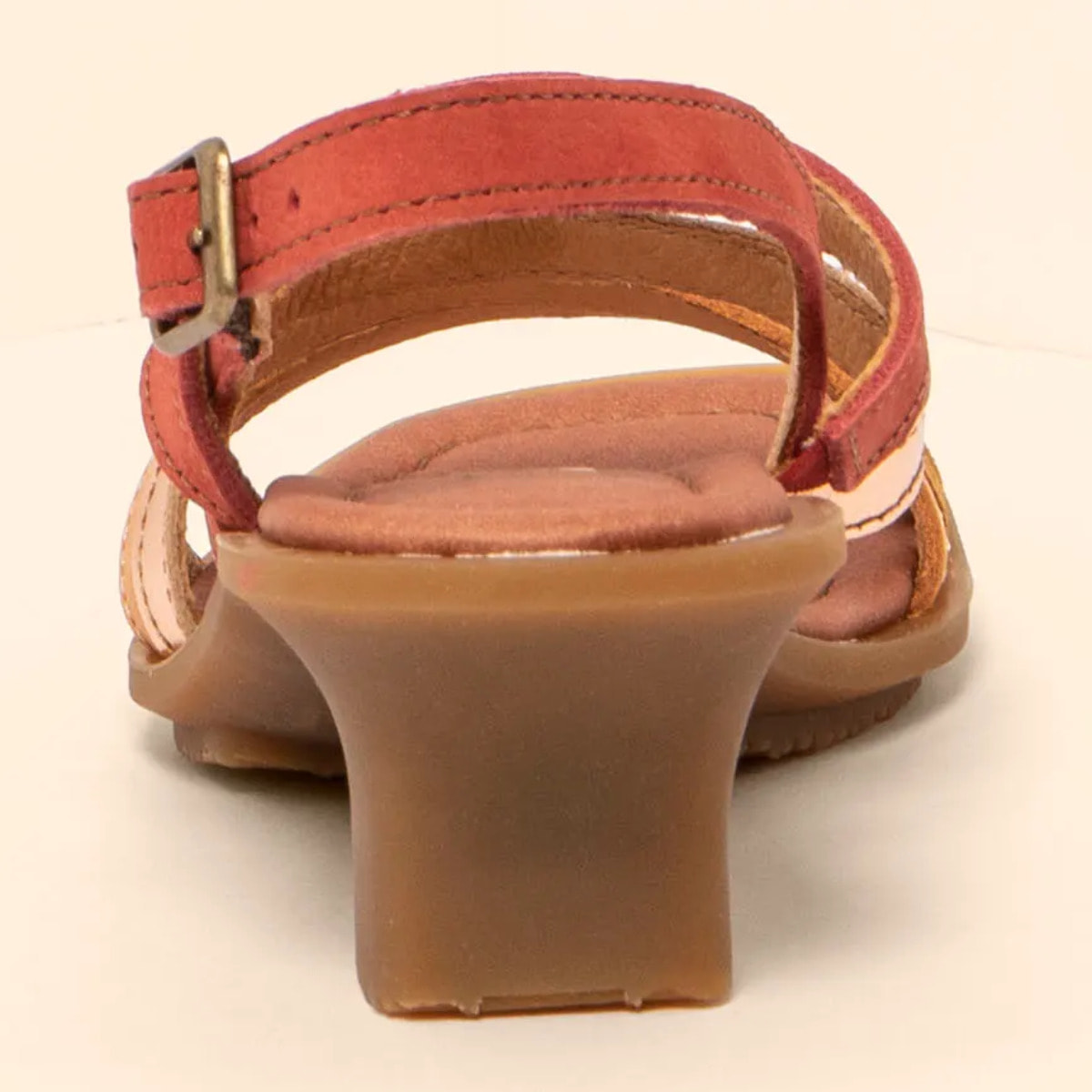 Sandalias N5993 MULTI LEATHER MULTI FRAMBUESA/IGUSA color Multi frambuesa
