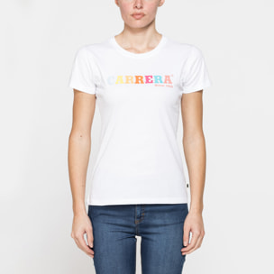 T-SHIRT CON STAMPA CARRERA