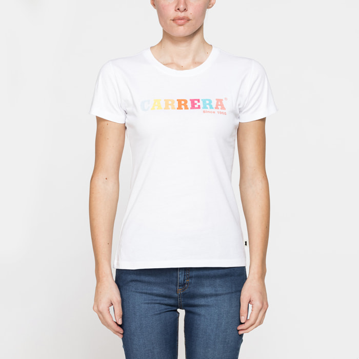 T-SHIRT CON STAMPA CARRERA