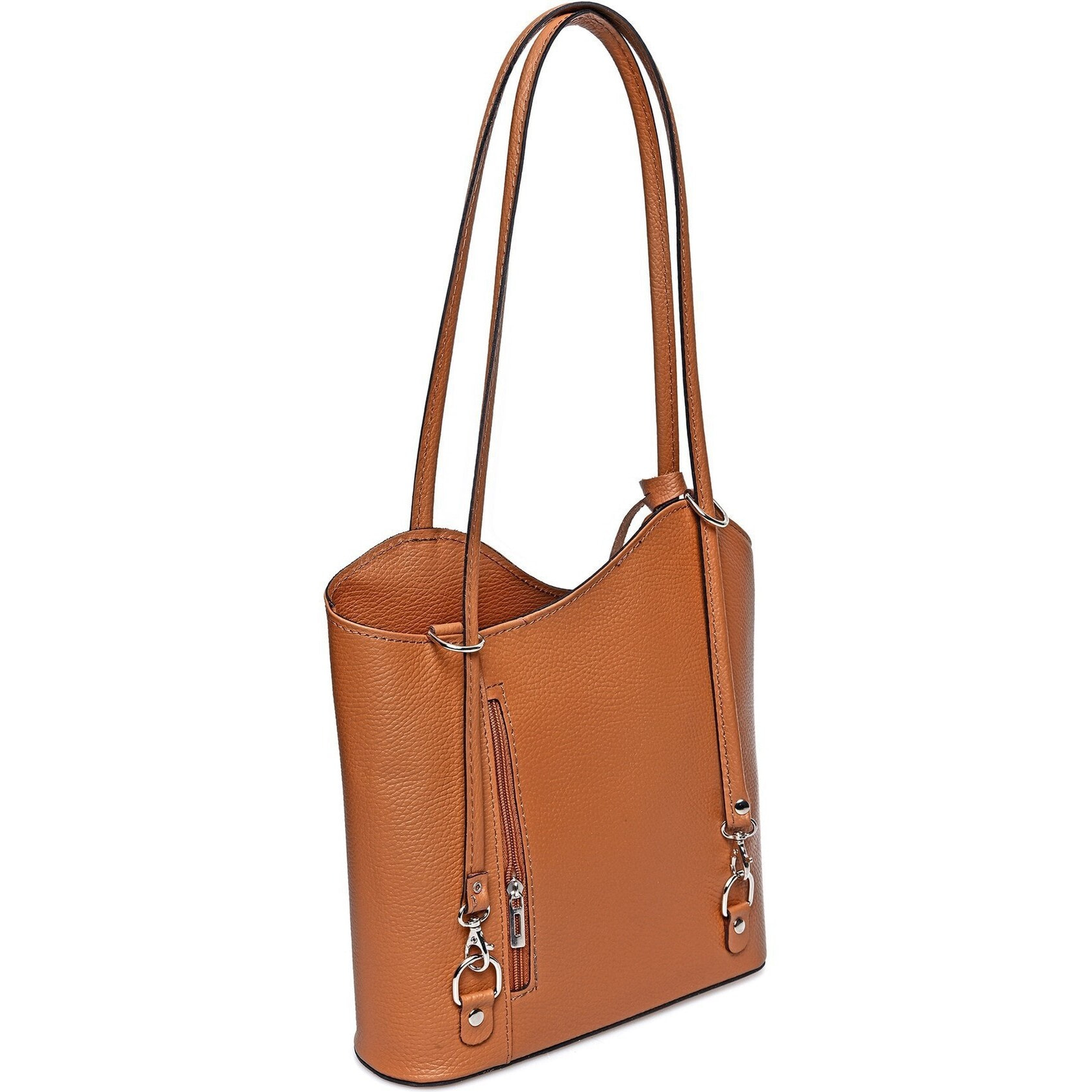 Borsa a mano Anna Luchini Cammello