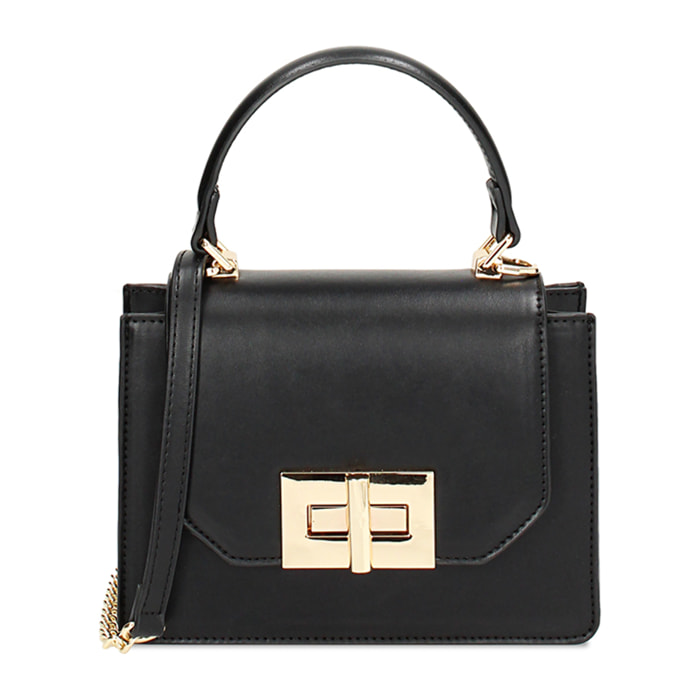 Minibolsa negra compacta