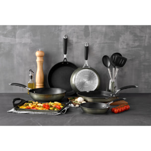 Sartén Ø28x5,2cm en Aluminio forjado MIDNIGHT Bergner