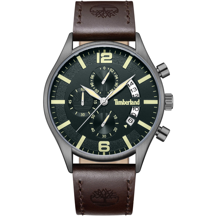 Reloj Timberland TDWGC9001203 Hombre Analogico Cuarzo con Correa de Cuero