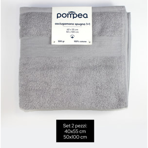 Set Spugna Viso + Ospite