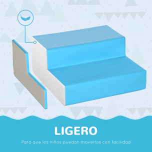 Juego de 6 de Bloques de Espuma para Niños Bloques de Construcción Grandes Figuras de Construcción Juguete para Aprendizaje para Escalar y Gatear Multicolor