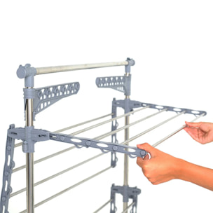 Séchoir à linge avec accessoires EXTRA 27M 4 niveaux