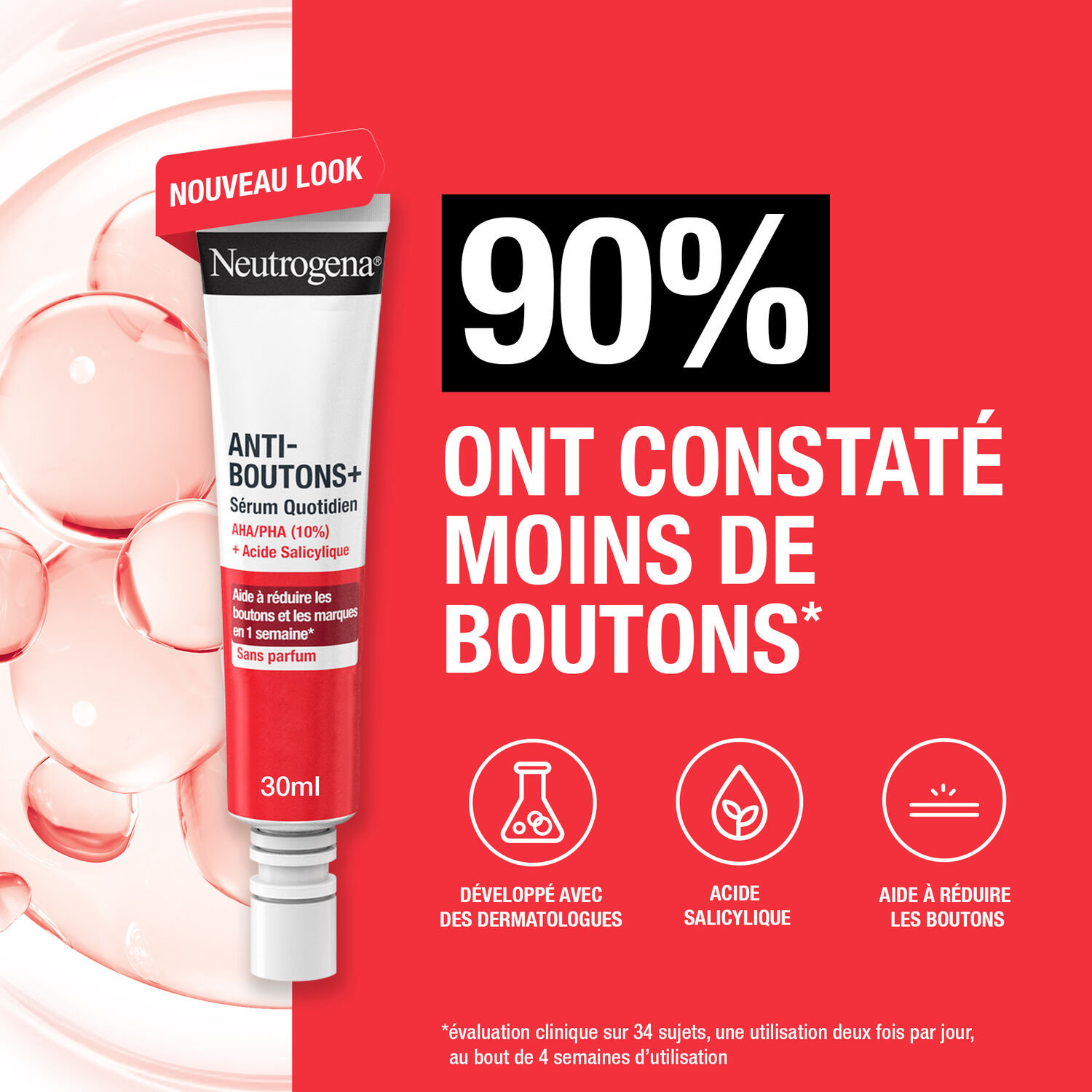Anti-Boutons+ - Sérum pour peaux à tendance acnéique 30 ml