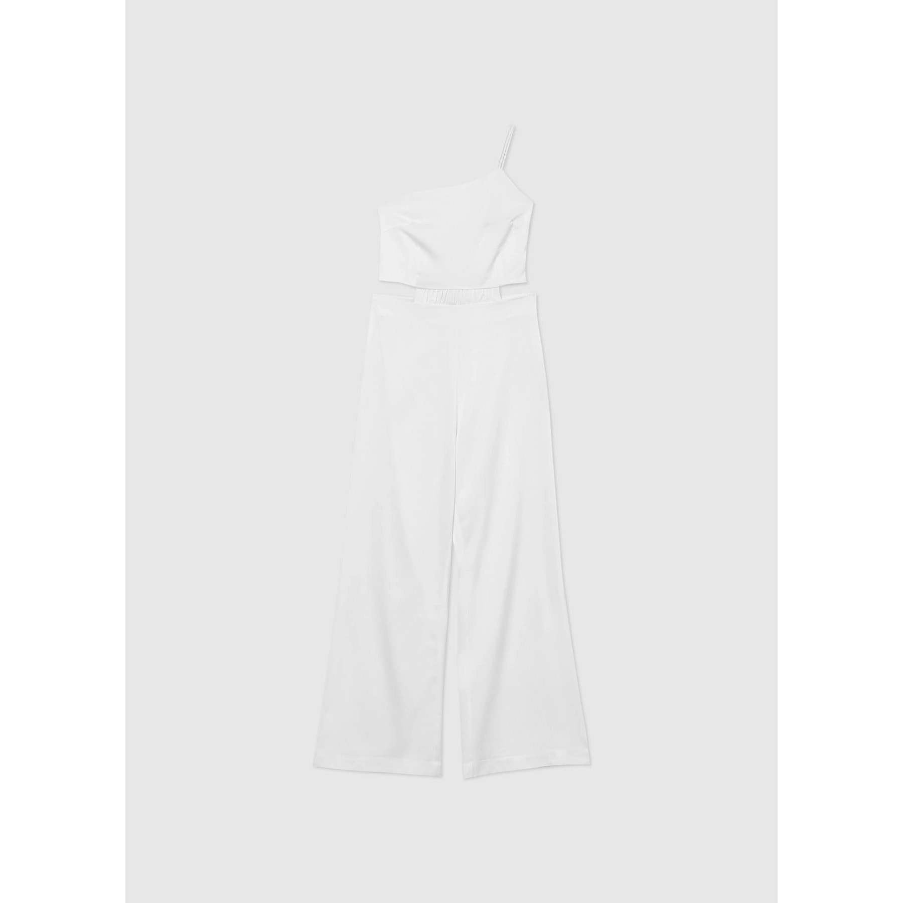 Tuta monospalla con cut out