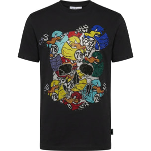 PHILIPP PLEIN Camiseta de cuello redondo y manga corta