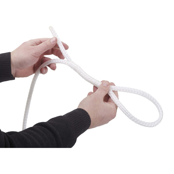 Lot 2 cordes pour voile d’ombrage - Ecru