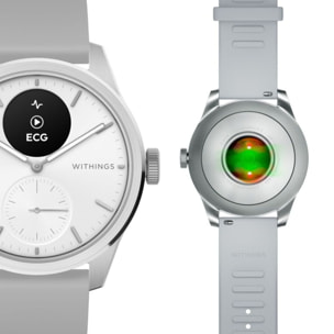 Montre santé WITHINGS Scanwatch 2 42mm Blanche