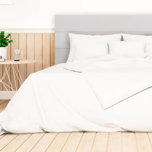 Tête de lit en bois DM gris clair en différentes tailles