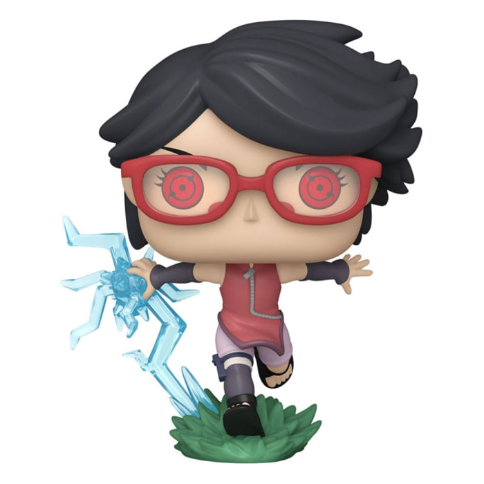 Boruto - Naruto Next Generations Funko Pop Vinile Figura Sarada con Sharingan 9 Cm