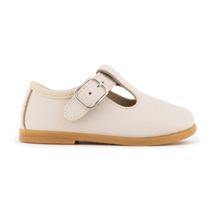Merceditas infantiles en color beige