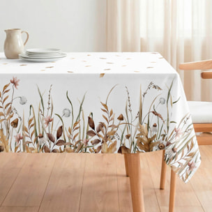 Nappe anti-taches KAIRO OCRE - coton mélangé