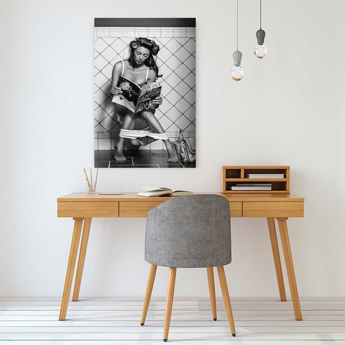 Tableau contemporain Multitasking Tableau alu Dibond