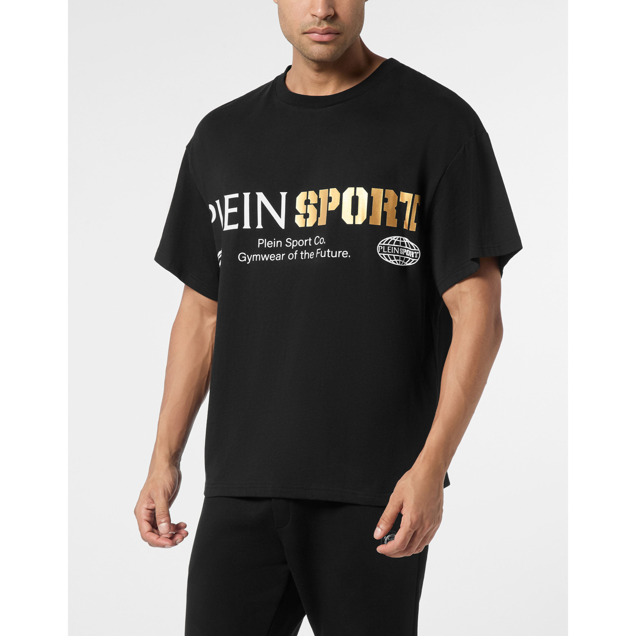 PLEIN SPORT Maglietta girocollo Ss LOGO