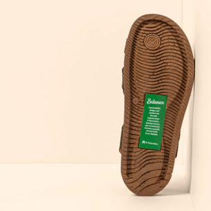 Sandalias N5790 NOBUCK LAVADO KAKI / BALANCE color Kaki