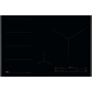AEG Placa de inducción Serie 6000 Flex Bridge de 80 cm TI84IS00FB