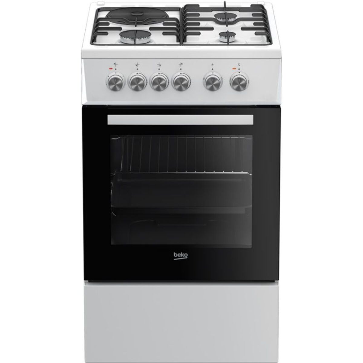 Cuisinière mixte BEKO FSS53000DW