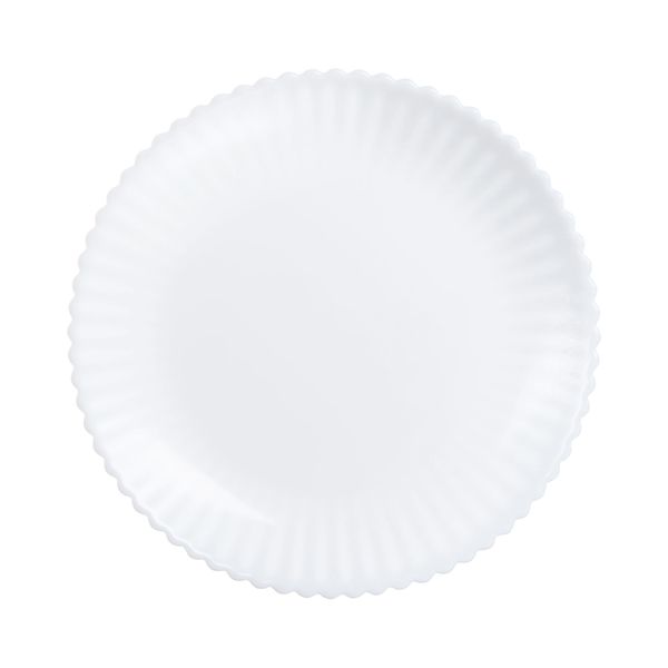 Assiette à dessert blanche 19 cm Bloom - Luminarc