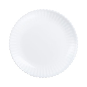 Assiette à dessert blanche 19 cm Bloom - Luminarc