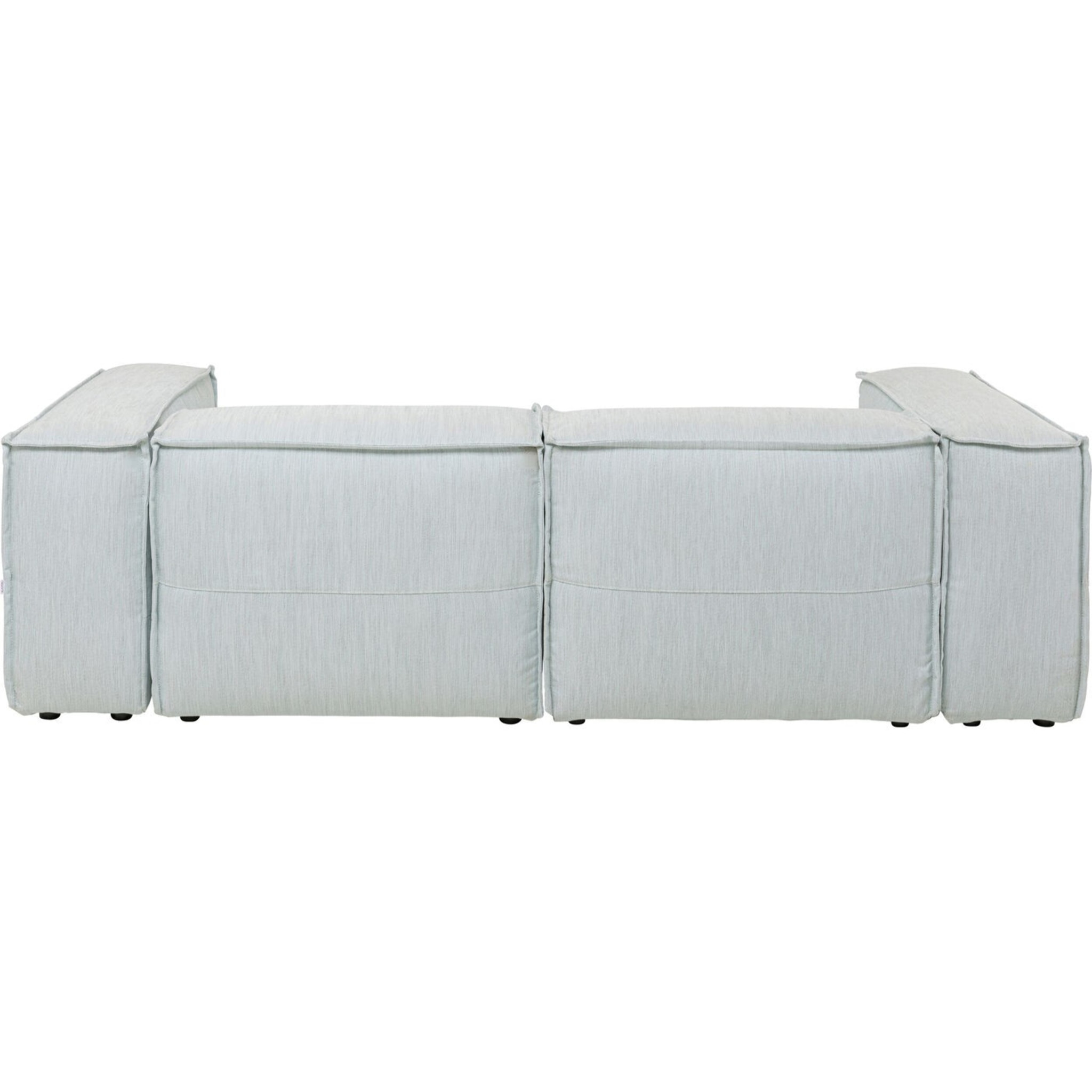 Canapé de jardin Korali Beach 2 places bleu Kare Design