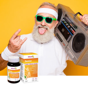 VITAMN' 22 - Senior - Soutient le capital osseux & le Confort Visuel - Vitalité, Tonus & Défenses Naturelles - Cure 30 jours