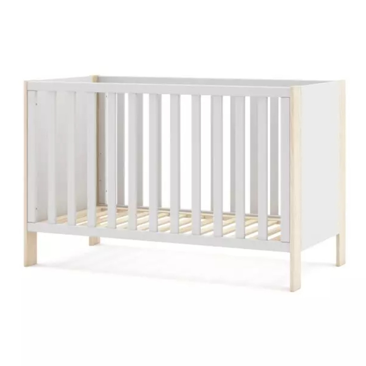 Cuna Misty Breeze Blanco - Oak Soft