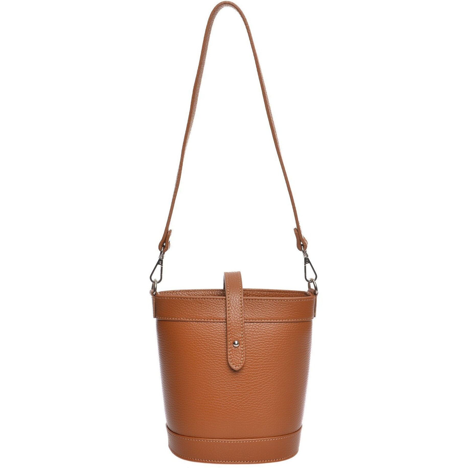 Borsa a tracolla Anna Luchini Cammello