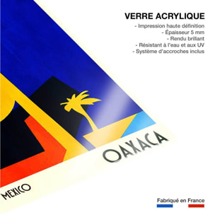 Tableau palmiers oaxaca mexico  Tableau plexiglas