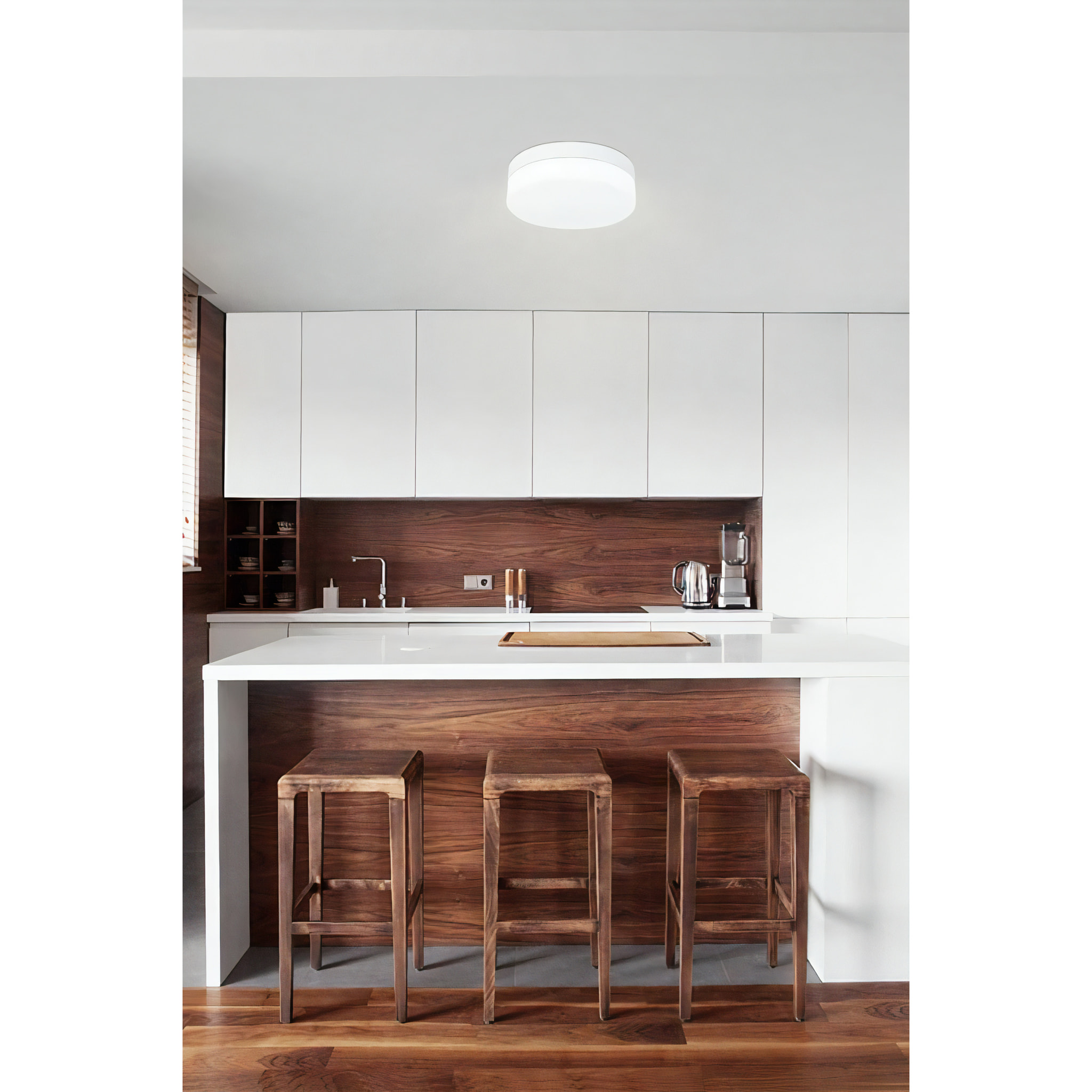 Forlight Plafon Ip20 Farrow E27 40W Blanco 840Lm