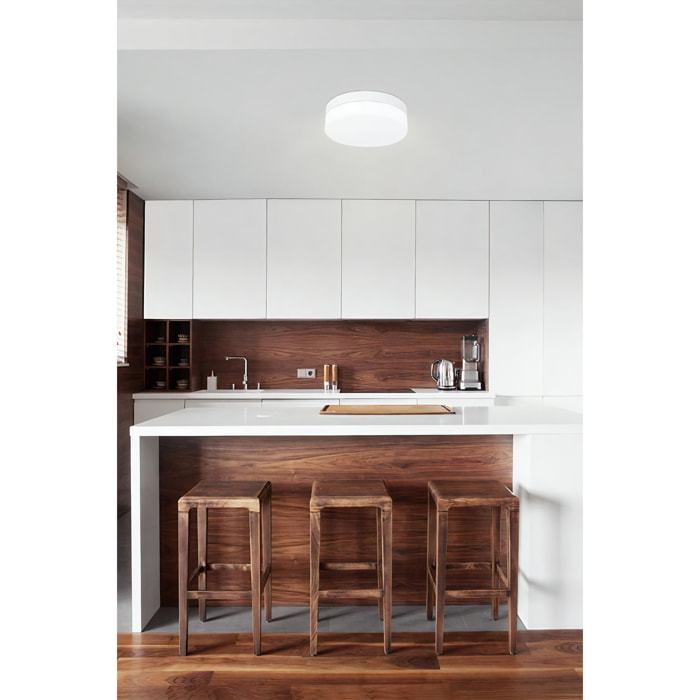 Forlight Plafon Ip20 Farrow E27 40W Blanco 840Lm