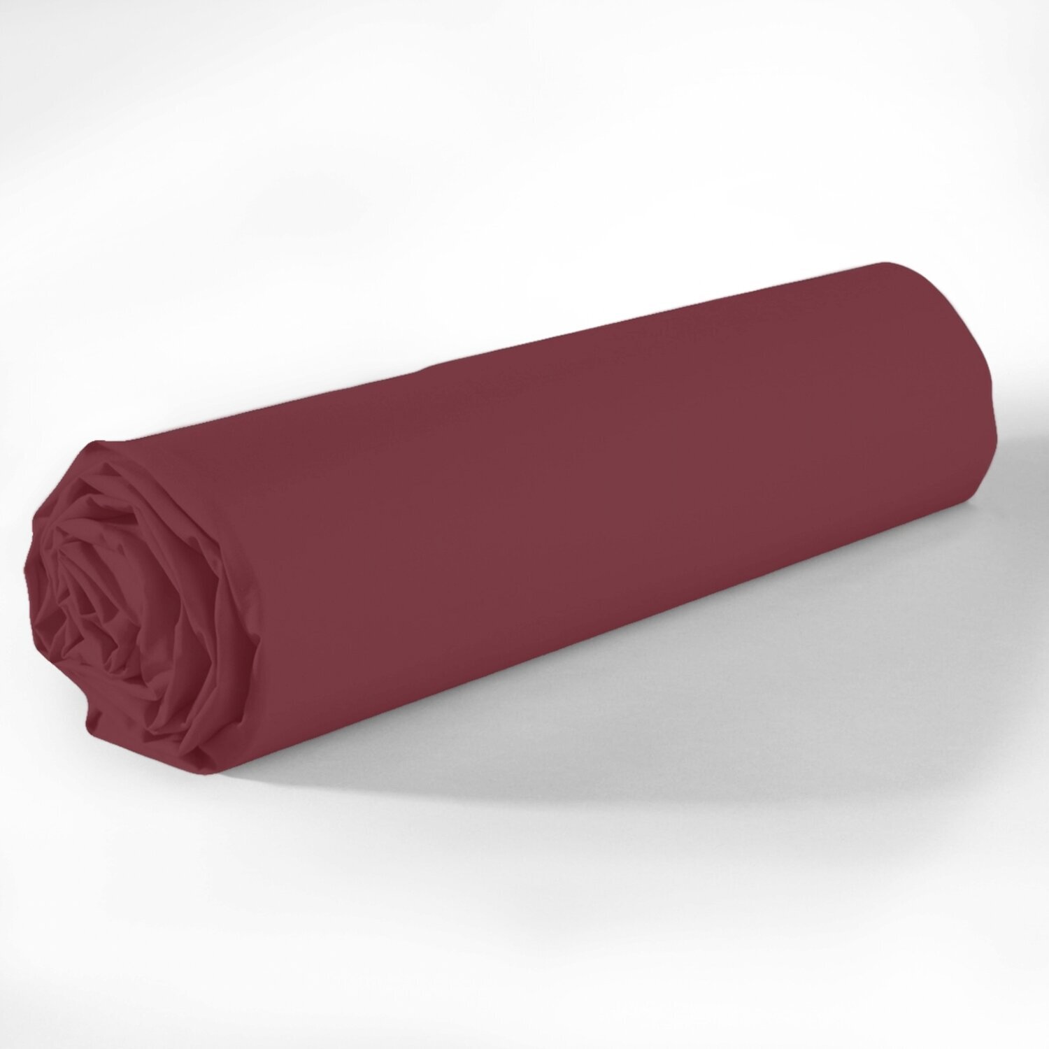 Drap housse coton cerise