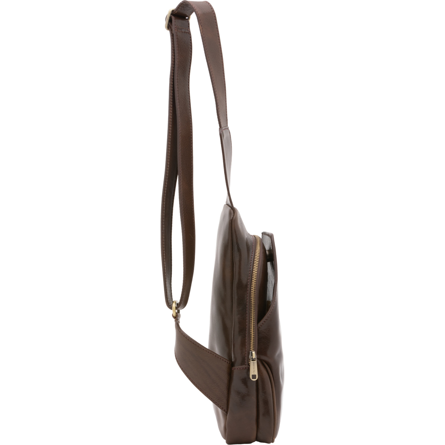 Marsupio  da uomo In Vera pelle Made in Italy 33x17x7 cm