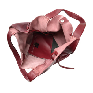 Borsa a mano Isabella Rhea Bordeaux