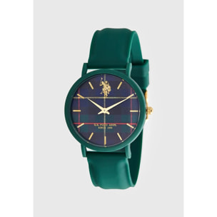 Orologio U.S. Polo Assn. In silicone verde