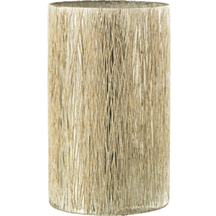 J-Line photophore - verre - argent - large