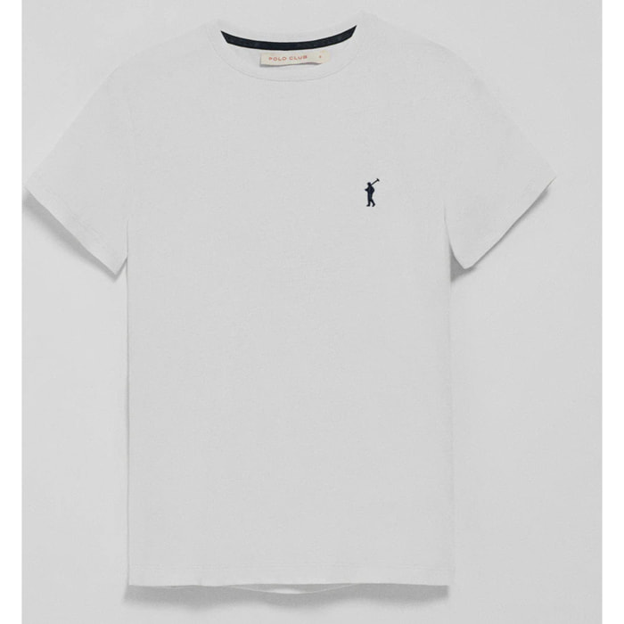 Pack di due magliette nera e bianca a maniche corte con logo ricamato Rigby Go