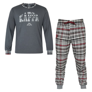 Pigiama Lungo Uomo KAPPA Caldo Cotone Interlock