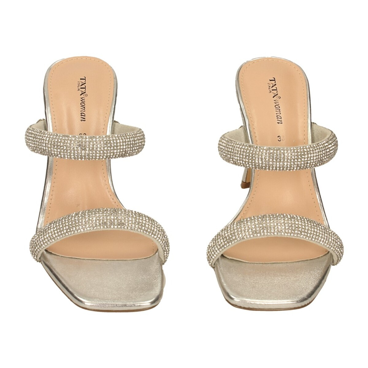 Sandali Donna Tata Italia Argentato