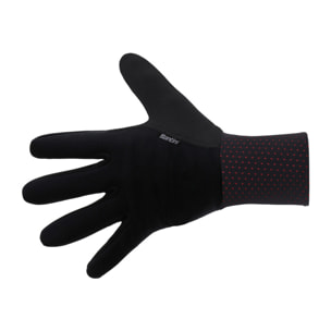 Bxt - Gants D'Hiver - Noir Rouge - Unisex