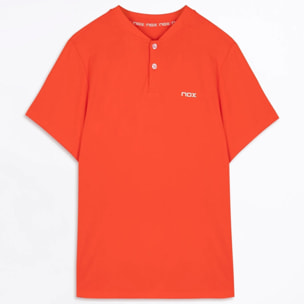 Polo deportivo hombre TEAM rojo