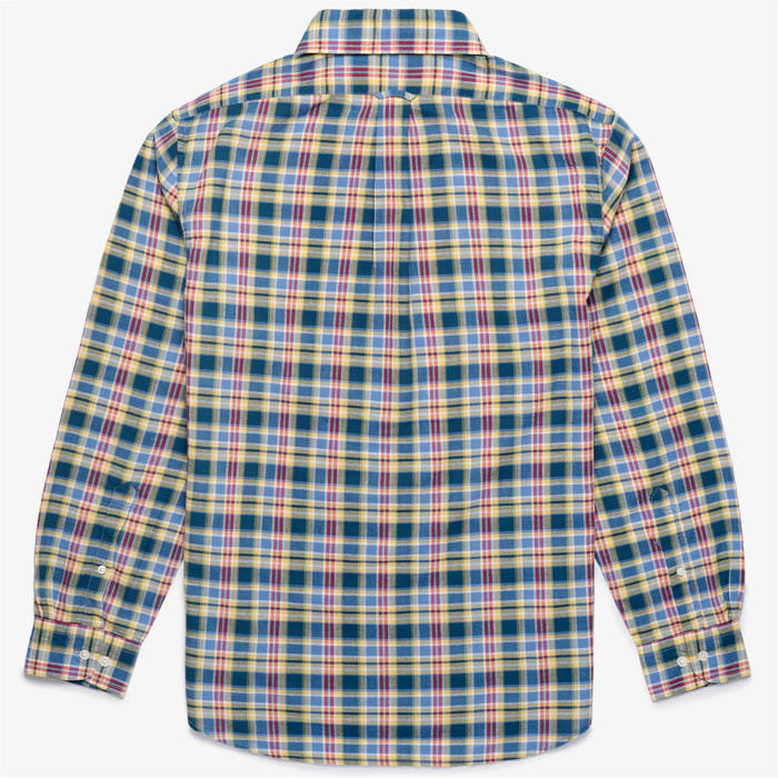 Camicie Sebago Uomo Blu WEAVERKNOT