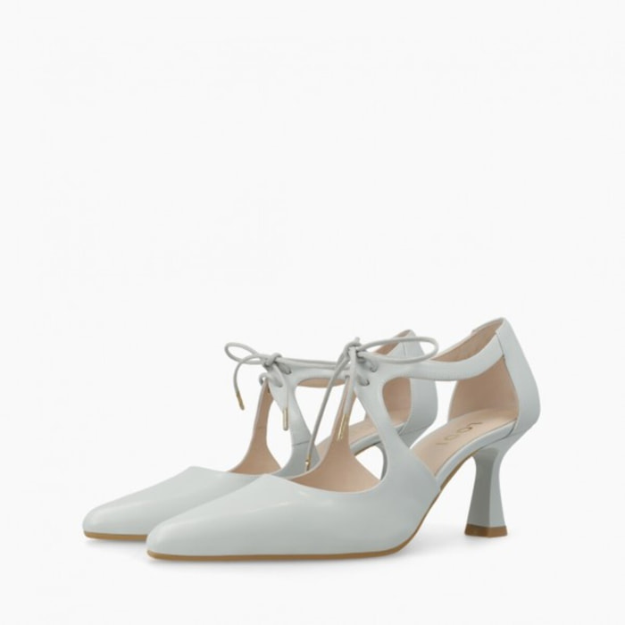 ZAPATOS DE SALÓN GRISES GINOL-PI