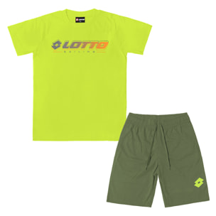 Completo Corto Bambino Ragazzo LOTTO Cotone